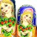 Матрешка С клубничным орнаментом 10м48см