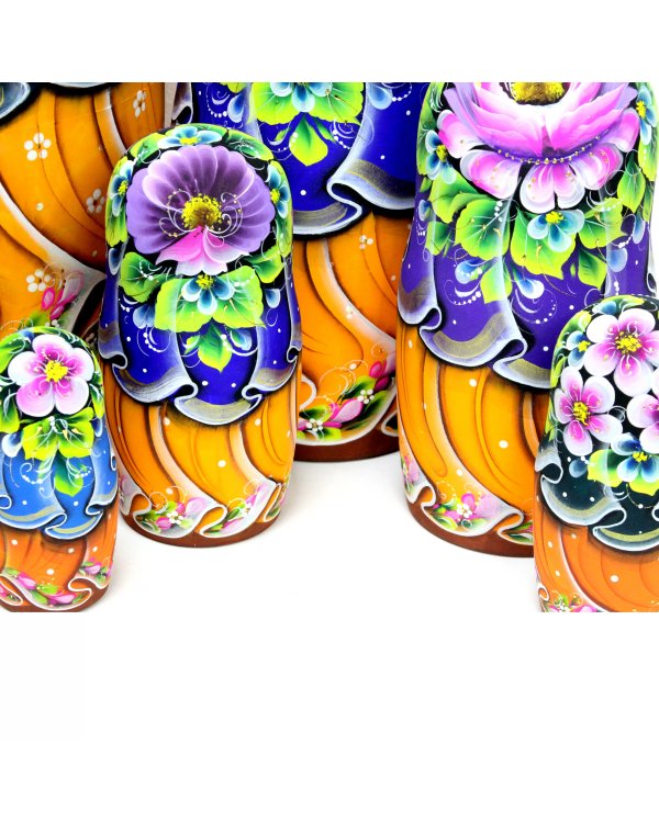 Матрешка С клубничным орнаментом 10м48см