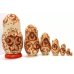Матрешка Пейзаж аква кор. 7м21