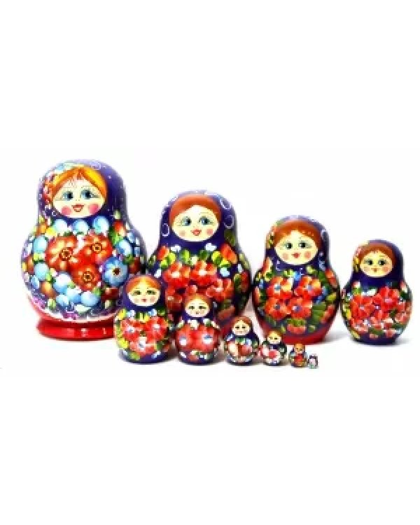 Матрешка Яркая 10м16