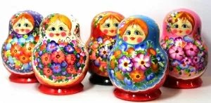 Матрешка Яркая 10м16