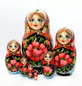Матрешка Маки 7м21