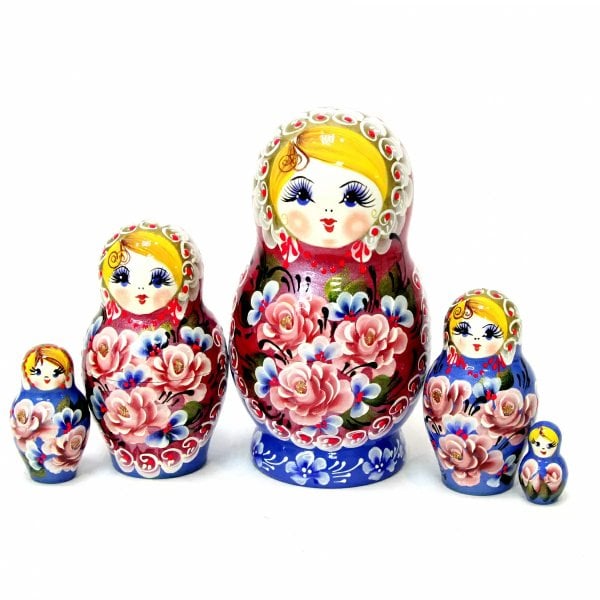 Матрешка Роза ВП 5м17см