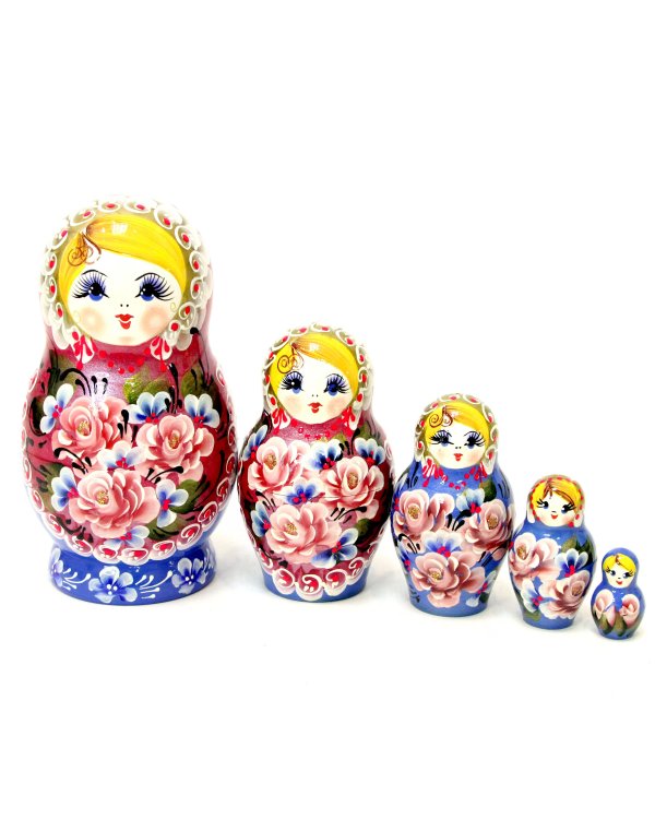 Матрешка Роза ВП 5м17см