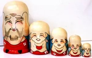 Матрешка Японский Фукурума 5м17