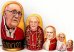 Матрешка Папа Римский 5м17