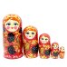 Матрешка Оксана с рябиной 5м17см