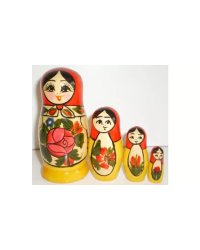 Матрешка Семеновская 4м 10см