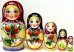 Матрешка Три клубнички 5м17