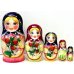 Матрешка Три клубнички 5м17