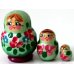 Матрешка Мини цветы 3м4 Матрешка Мини цветы 3м4