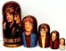 Матрешка Rolling Stones 5м17