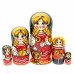 Матрешка Оксана с бубликом 5м17см