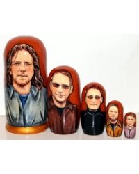 Матрешка Pearl Jam 5м17