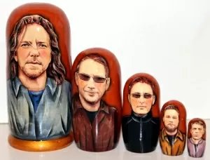 Матрешка Pearl Jam 5м17