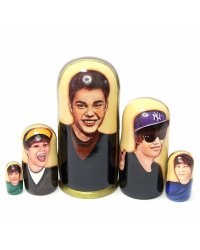 Матрешка Justin Bieber 5м17