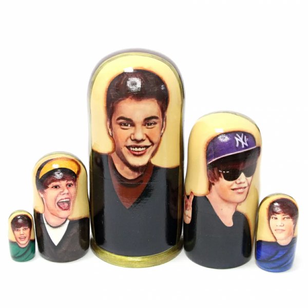 Матрешка Justin Bieber 5м17