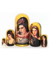 Матрешка Amy Winehouse 5м17