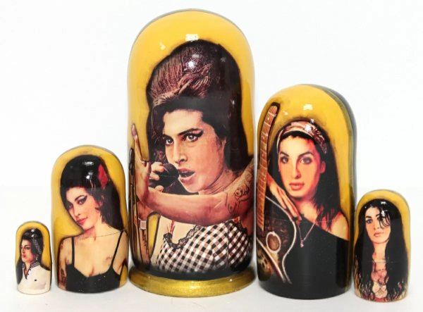 Матрешка Amy Winehouse 5м17