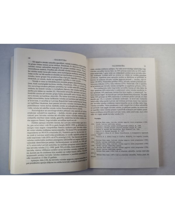 Acta Baltica `99 (LAT/LIT)