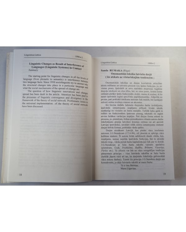 Linguistica LETTICA 2