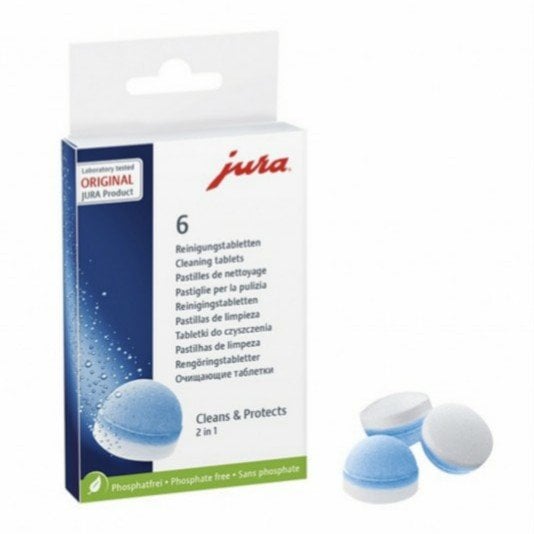 Таблетки JURA для 2-фазовой очистки 62715