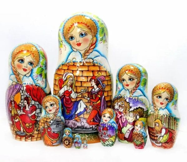 Матрешка Золушка 10м25