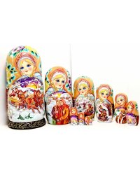 Матрешка Тройка 10м25