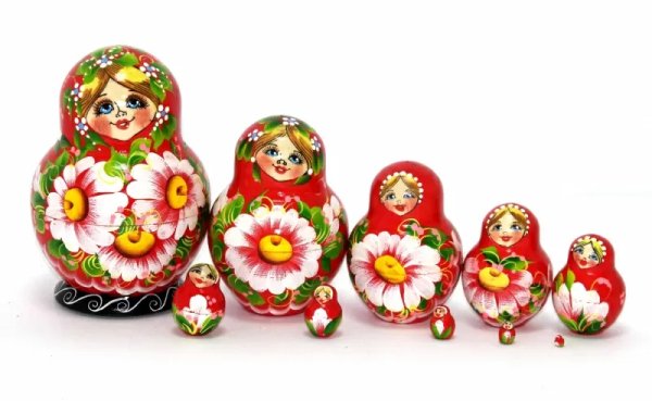 Матрешка Ромашки 10м15