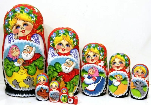 Матрешка Репка 10м25