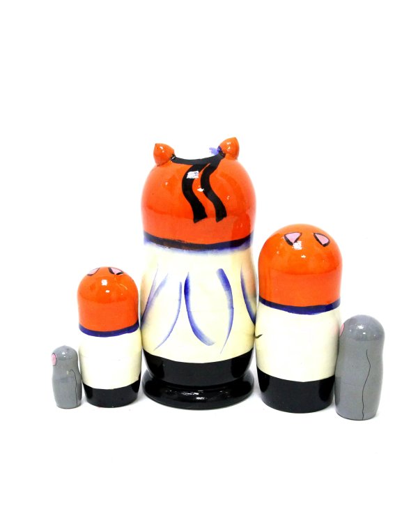 Матрешка Кот моряк (с ушами) ВП 5м15см