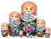 Матрешка Славянские узоры 10м25
