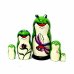 Матрешка Лягушка (с глазами) ВП 5м15см