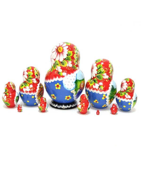 Матрешка Маша и медведь 10м15