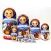 Матрешка Народные гулянья 10м25