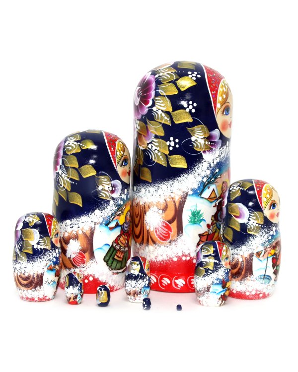 Матрешка Народные гулянья 10м25