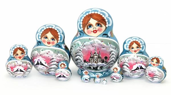 Настольная игра (СПЛ-Техник) Матрешка Пейзаж 10м13