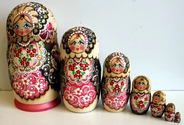 Матрешка Жженка 7м21