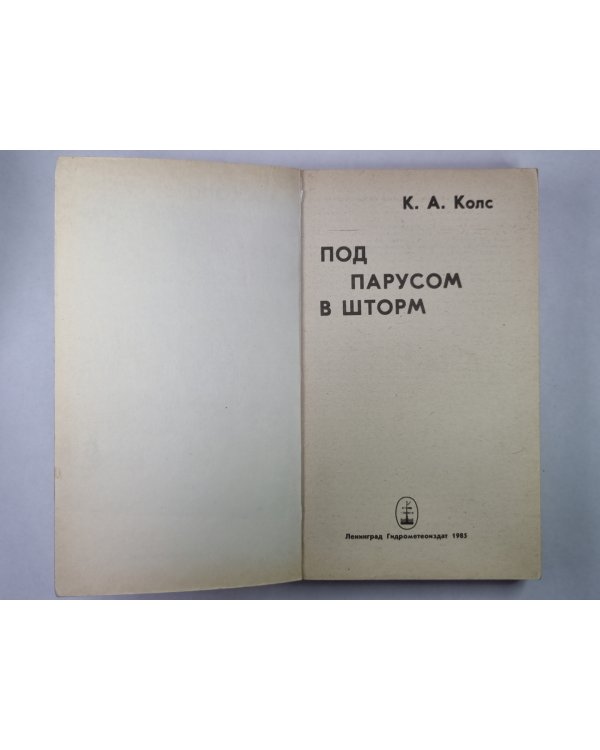 Под парусов в шторм