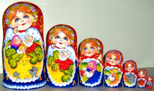 Матрешка Репка 7м21