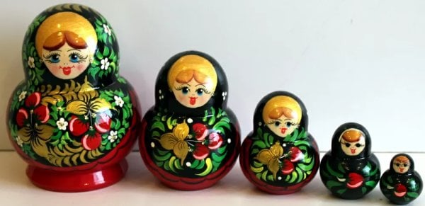Матрешка Пуз. Ягодка 5м12