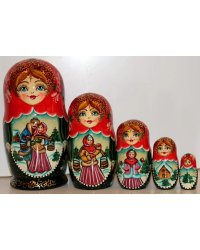 Матрешка По воду Т 5м17