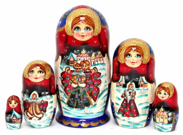 Матрешка Парочка Т 5м17