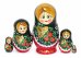 Матрешка Клубничка черная 5м9
