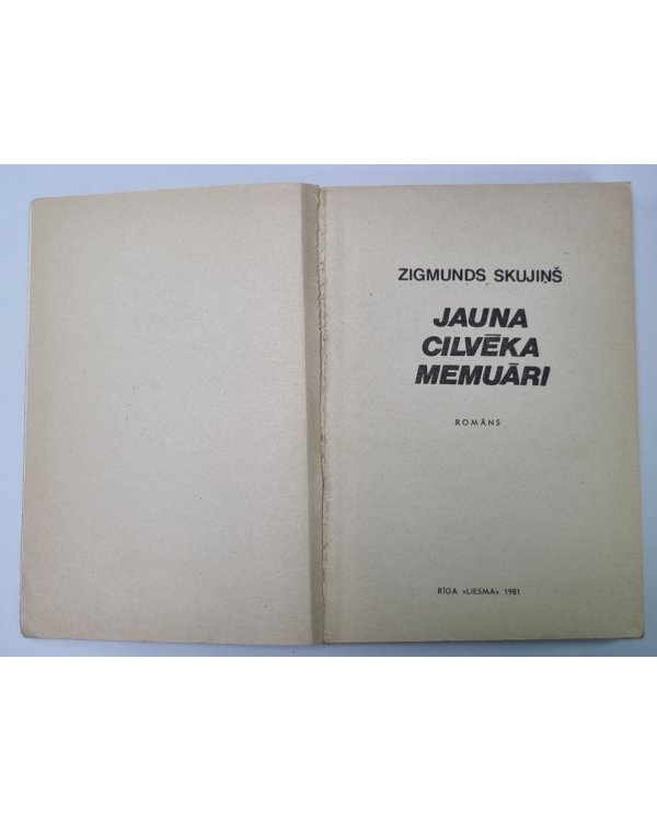 Jauna cilvēka memuāri