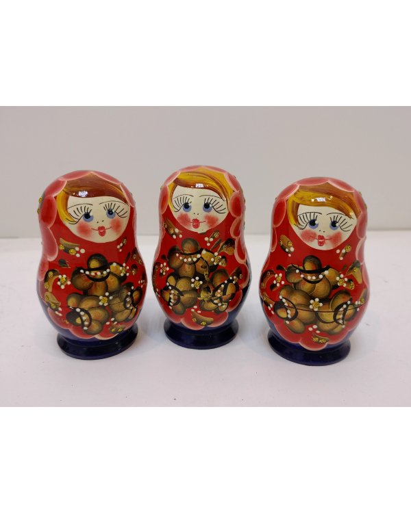 Матрешка Н. золотая 5м9