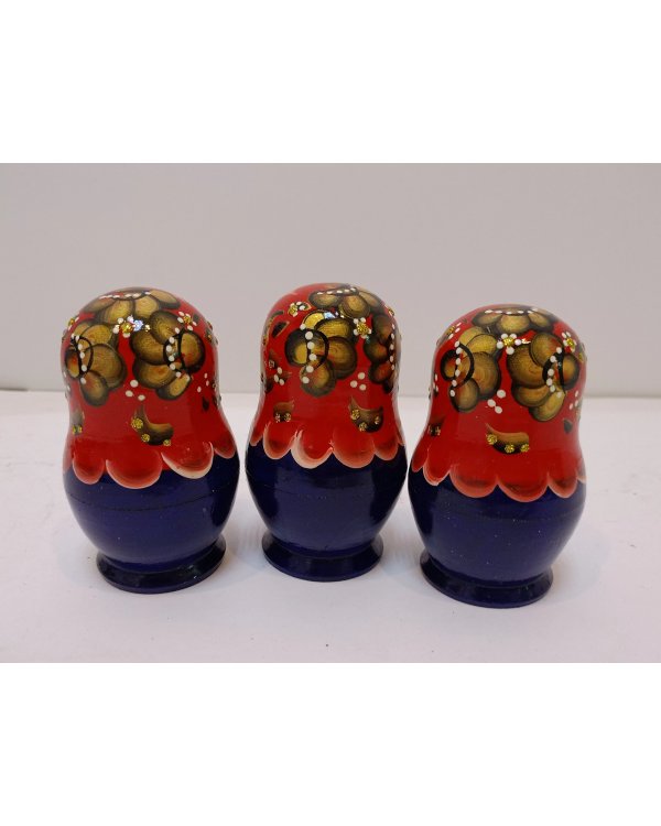 Матрешка Н. золотая 5м9