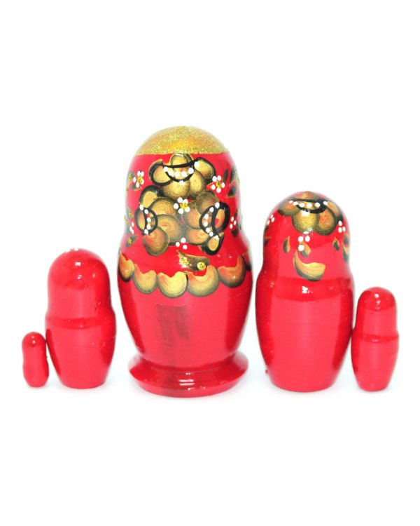 Матрешка Н. золотая 5м9