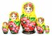 Матрешка Флора желт.\черн.5м17