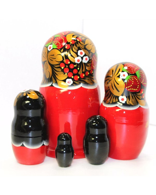 Матрешка Земляника 5м17